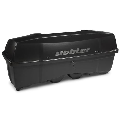 Box UEBLER B1 na tažné zařízení - černý matný