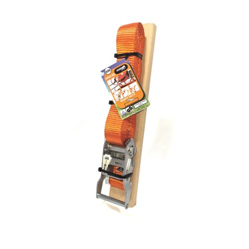 Popruh s ráčnou JUMBO 1 x 600cm / 2000kg / orange