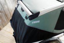 Thule Bexey L vozík za kolo pro psa - zelená hazy green (2)