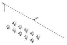 Kabel pro nosiče kol THULE Epos TH9781 (55010)