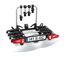 Nosič kol na tažné UEBLER i41 S-DC pro 4 kola, 90° výklop, park. senzory + přepravní taška (9)